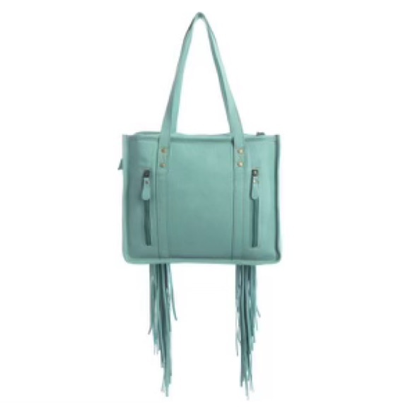 WAGON TRAILS CONCEALED - CARRY BAG IN TURQUOISE - Picture 3 of 4